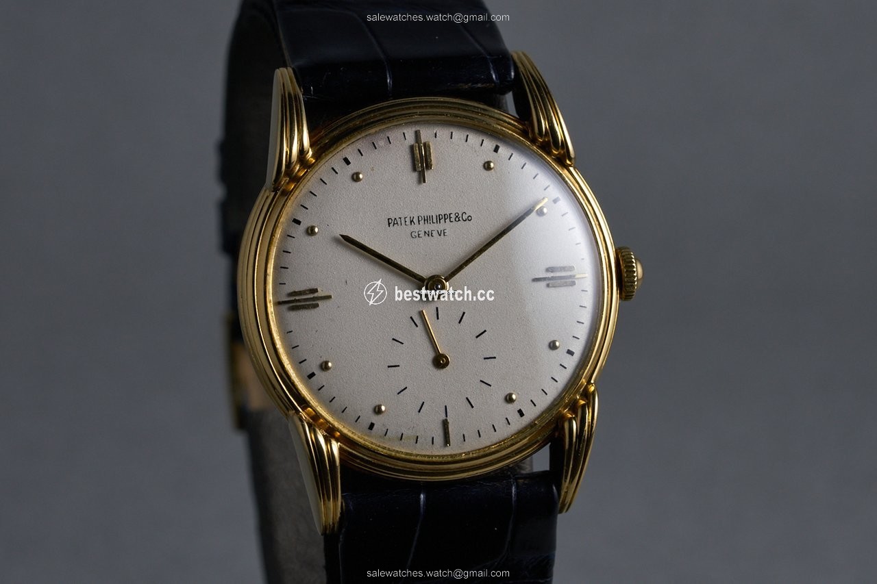 IMG_9085 Patek Philippe Calatrava Mens watch Unisex Manual winding Yellow gold 2407 Replica 2