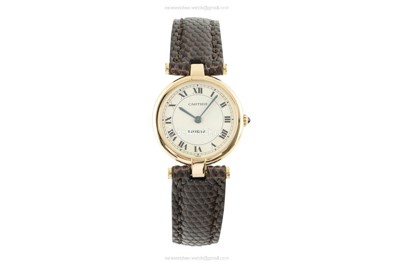 IMG_9085 Cartier Womens watch Quartz Yellow gold 881002 Replica 2