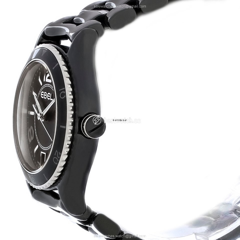 IMG_9085 Ebel X-1 Womens watch Quartz Ceramic 1216142 Replica 2