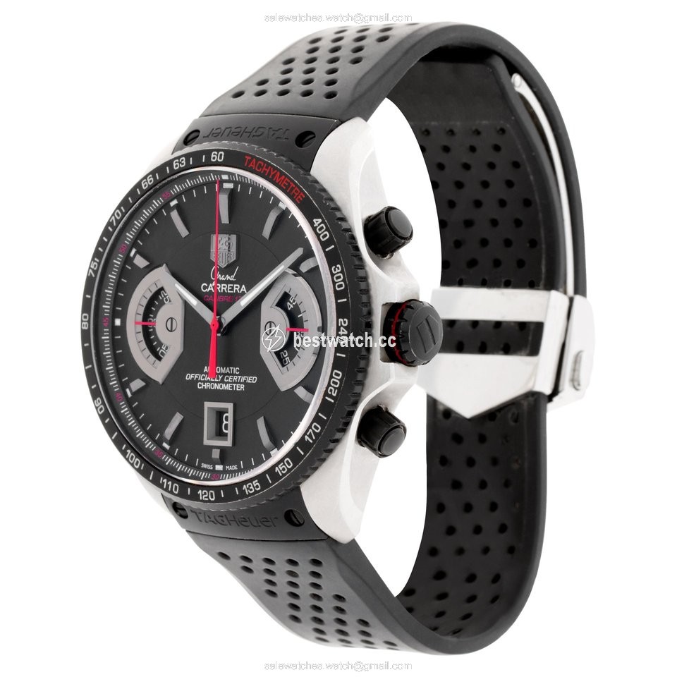 IMG_9085 TAG Heuer Grand Carrera Mens watch Unisex Automatic Steel CAV511C.FT6016 Replica 2