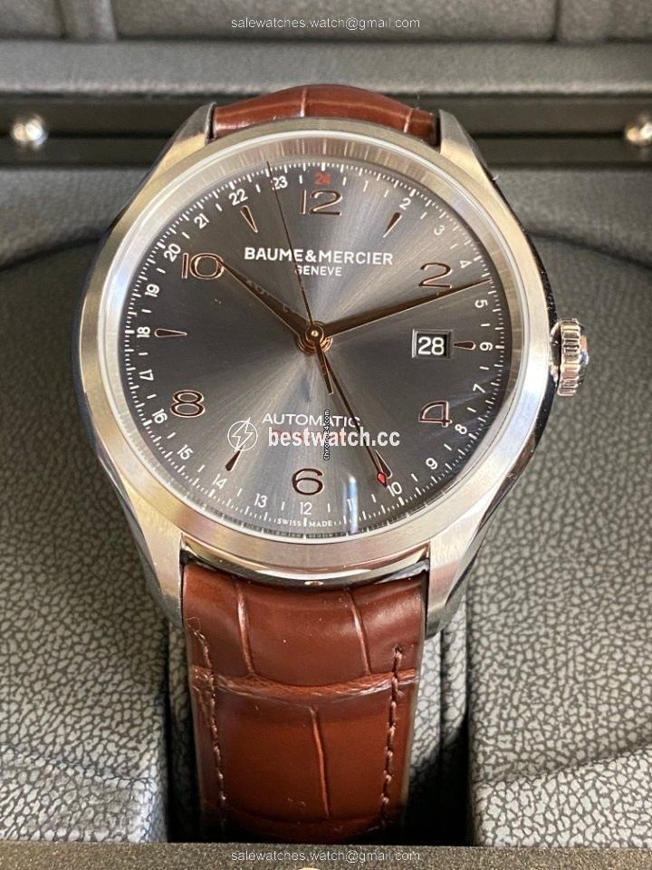 Baume & Mercier Clifton Mens watch Unisex Automatic Steel M0A10111 Replica 2