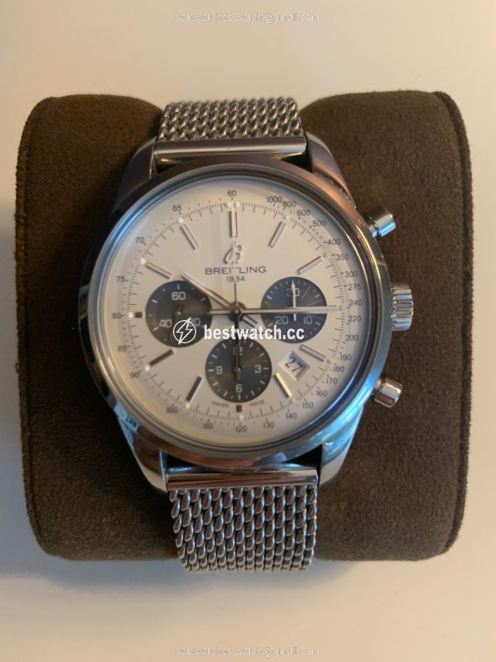 Breitling Transocean Chronograph Mens watch Unisex Automatic Steel AB015212 G724 154A Replica 2