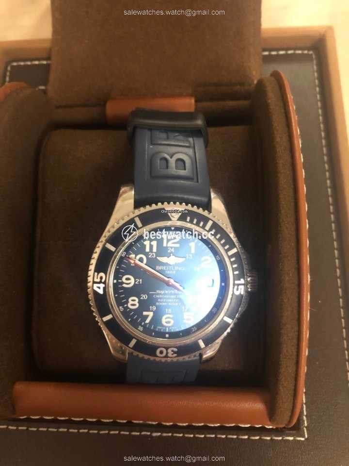 Breitling Superocean II 42 Mens watch Unisex Automatic Steel A17365D1 C915 Replica 2