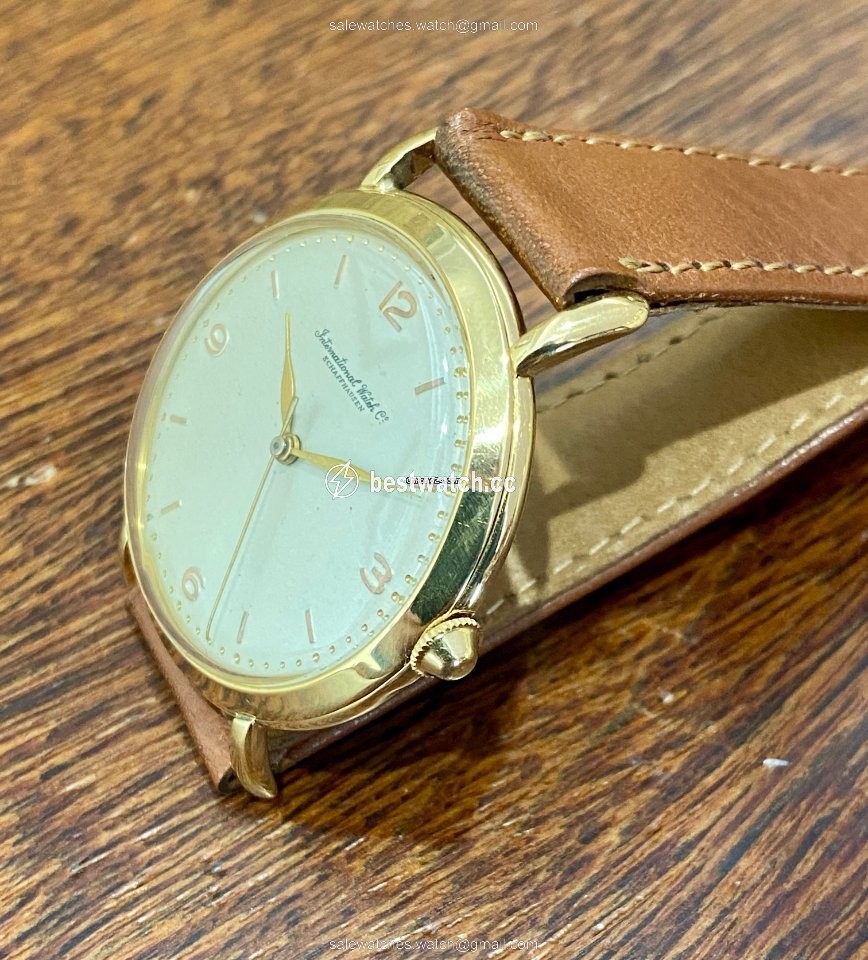IMG_9085 IWC Mens watch Unisex Manual winding Yellow gold 1241374 Replica 2