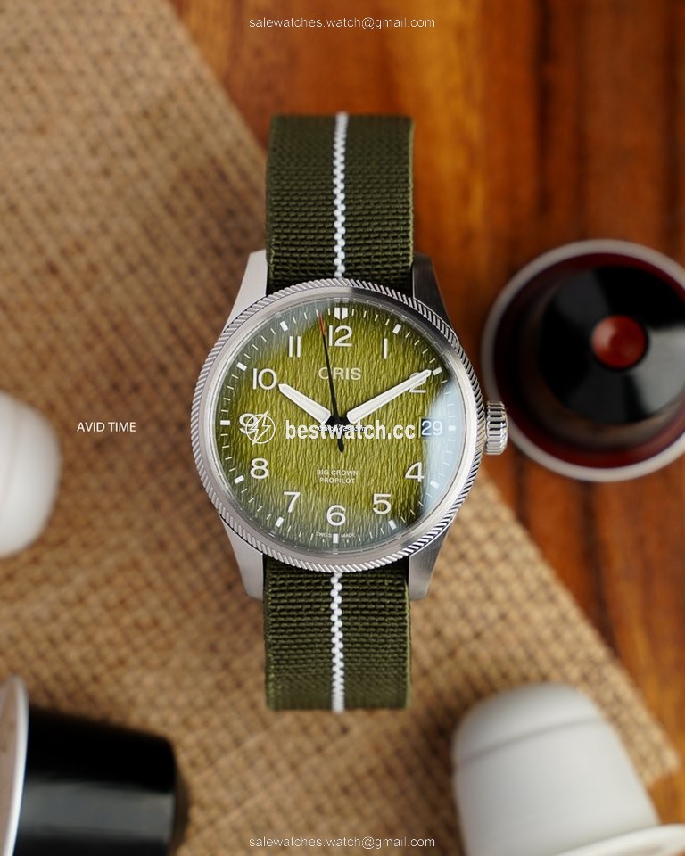 IMG_9085 Oris Big Crown ProPilot Mens watch Unisex Automatic Steel 01 751 7761 4187-Set Replica 2