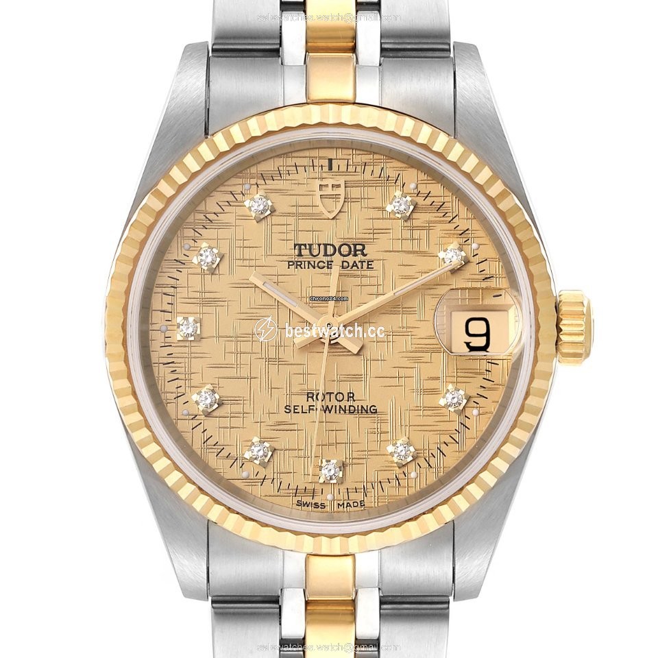 IMG_9085 Tudor Prince Date Mens watch Unisex Automatic Steel 72033 Replica 2