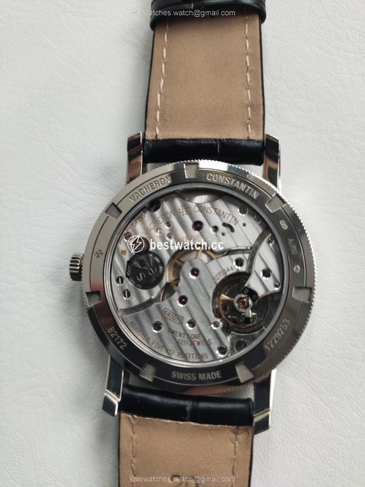 IMG_9085 Vacheron Constantin Patrimony Mens watch Unisex Manual winding White gold 82172 000G-9383 Replica 2