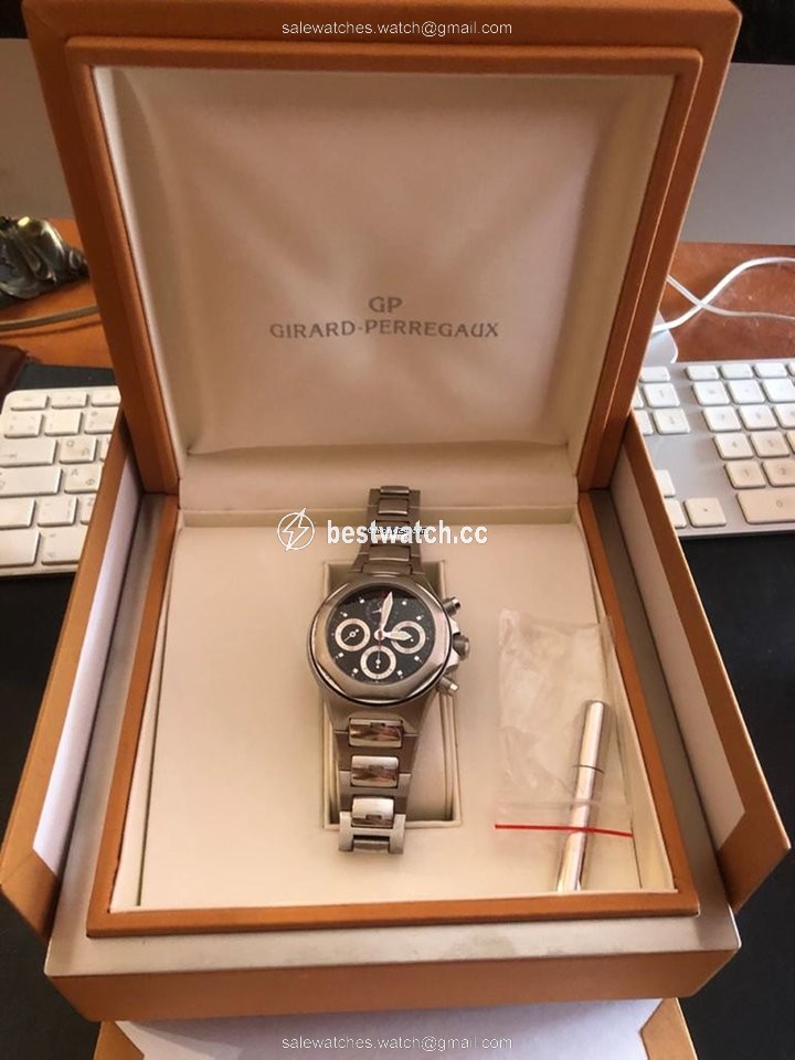 Girard Perregaux Laureato Mens watch Unisex Automatic 80180.1.11.6516 Replica 2