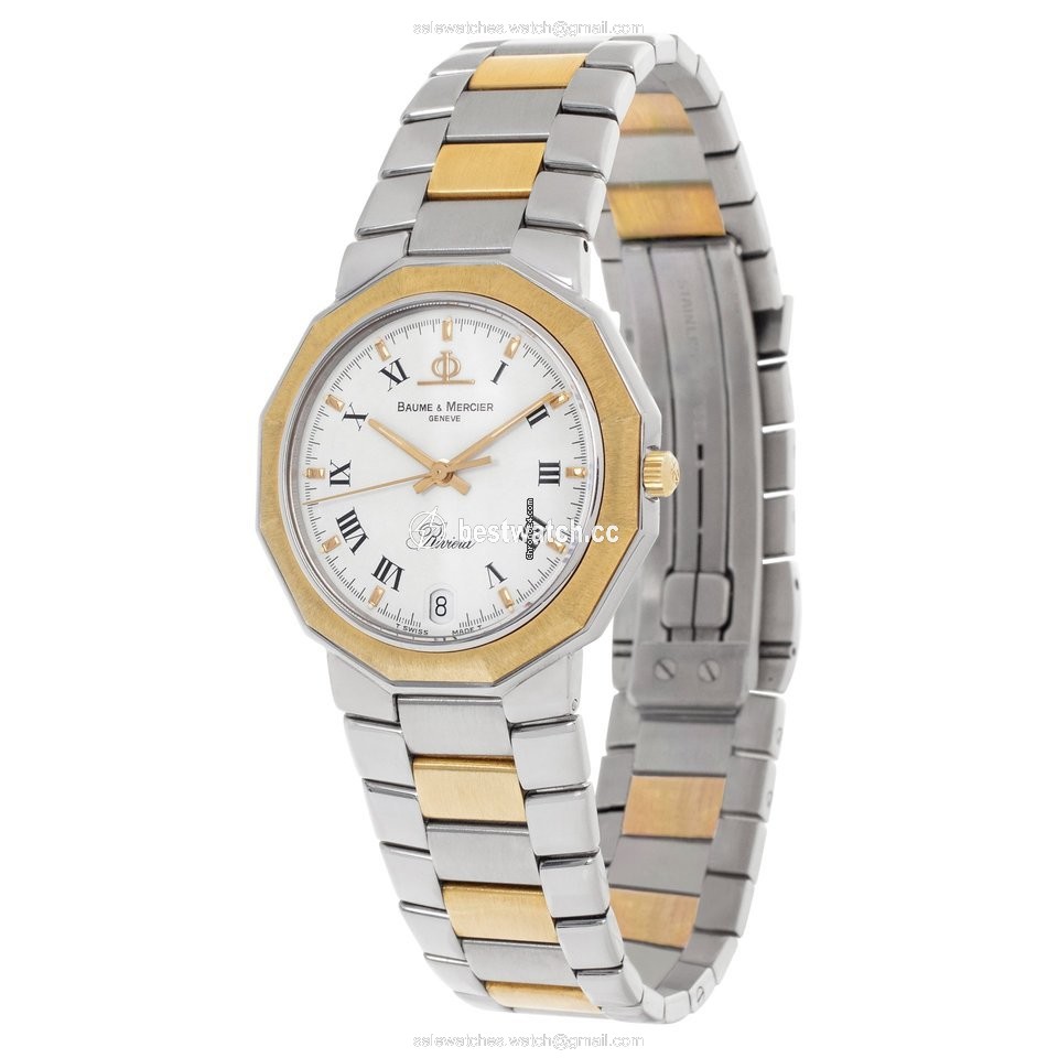 IMG_9085 Baume & Mercier Riviera Mens watch Unisex Quartz Steel 5131.3 Replica 2