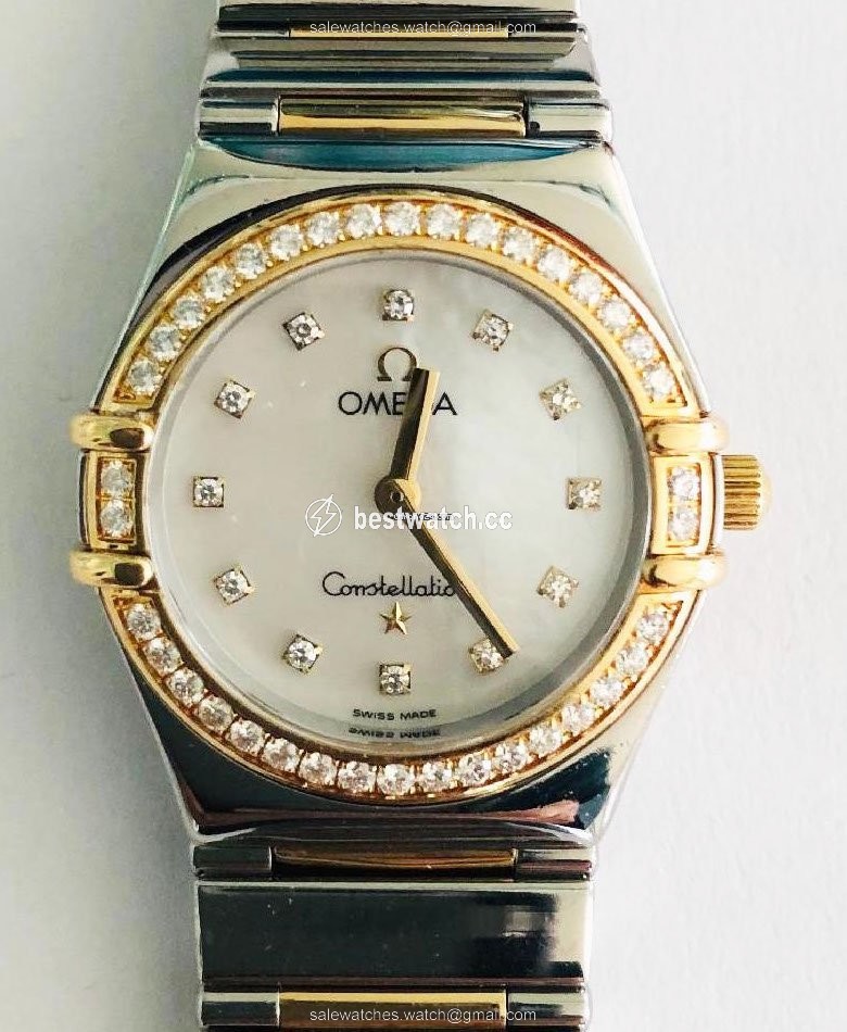 IMG_9085 Omega Constellation Womens watch Quartz Steel 1376.75.00 Replica 2