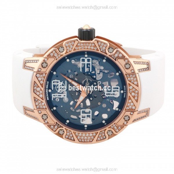 Richard Mille Automatic Red gold RM033 Replica 2