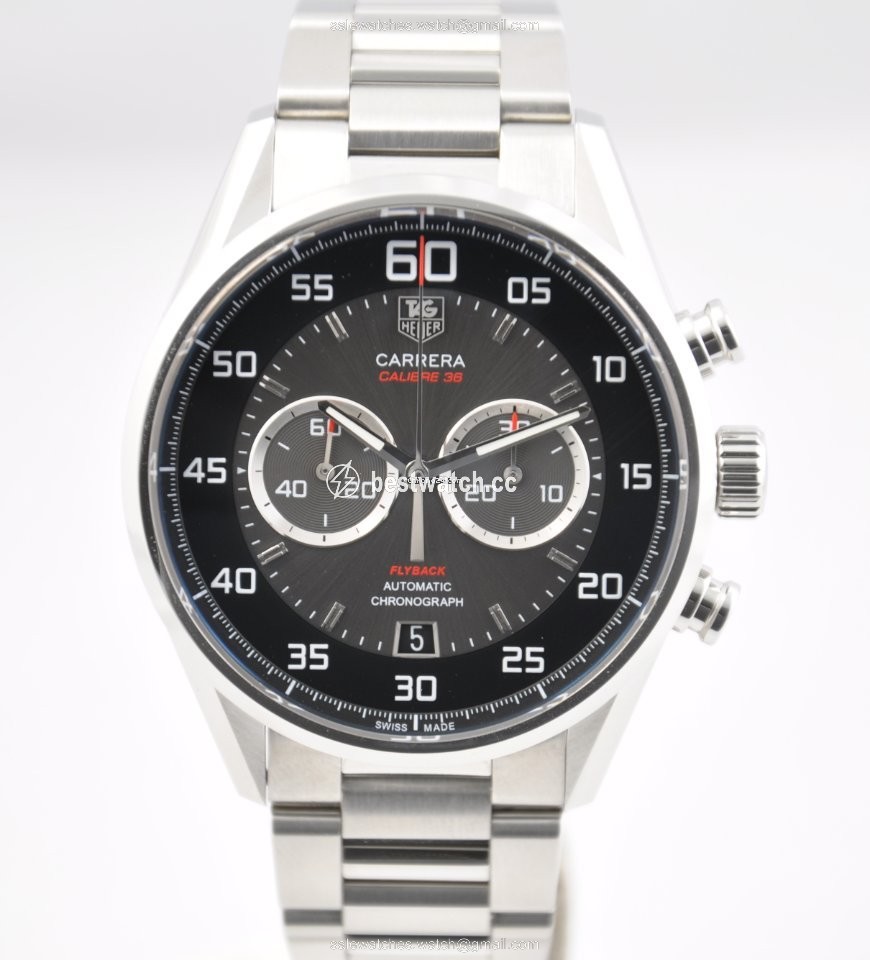TAG Heuer Carrera Calibre 36 Mens watch Unisex Automatic Steel CAR2B10.BA0799 Replica 2