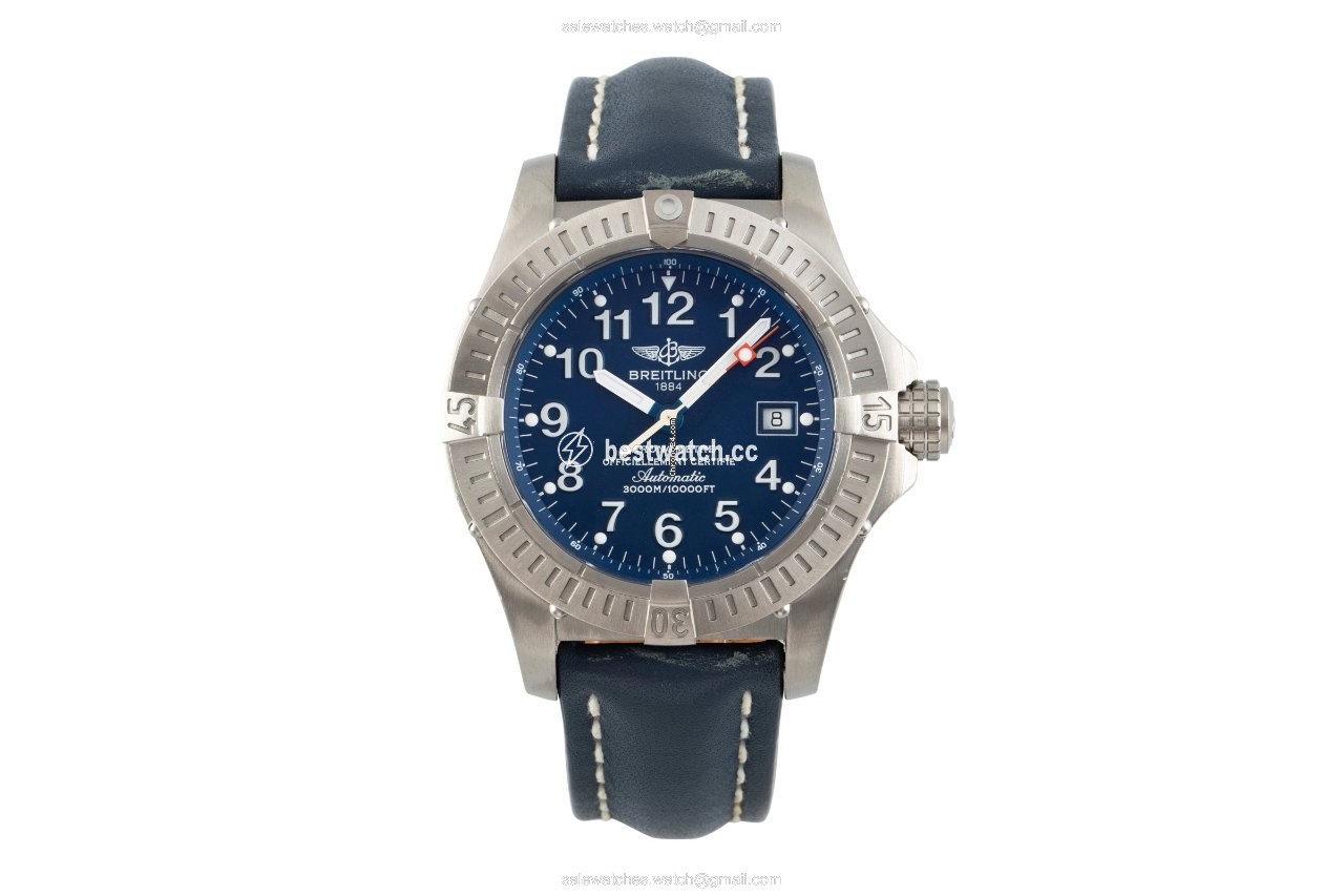IMG_9085 Breitling Avenger Seawolf Mens watch Unisex Automatic Titanium E17370 Replica 2