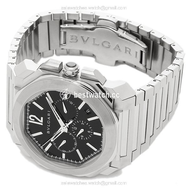 Bulgari Octo Mens watch Unisex Automatic Steel 102116 BGO41BSSDCH Replica 2