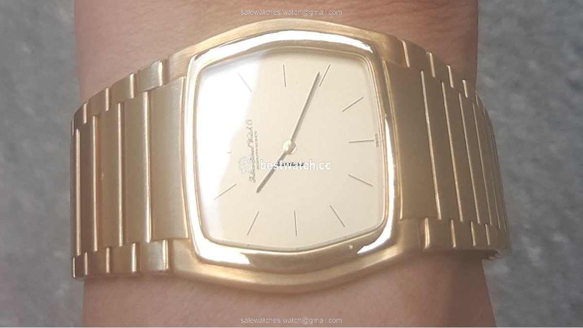 IMG_9085 IWC Da Vinci Mens watch Unisex Manual winding Yellow gold 9310 Replica 2