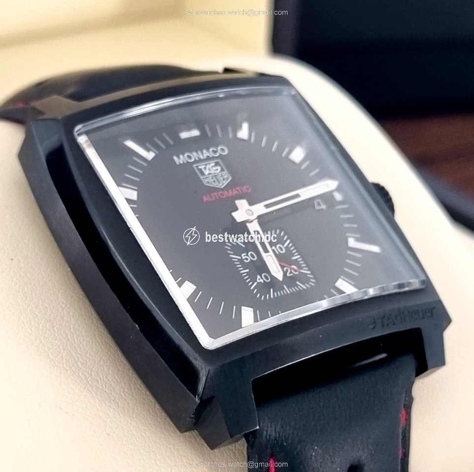 IMG_9085 TAG Heuer Monaco Calibre 6 Mens watch Unisex Automatic Steel WW2119.FC6338 Replica 2