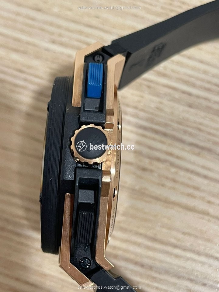 IMG_9085 Hublot King Power Mens watch Unisex Automatic Rose gold 716.OM.1129.RX.EUR12 Replica 2