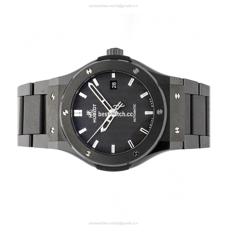 IMG_9085 Hublot Classic Fusion 45, 42, 38, 33 mm Mens watch Unisex Automatic Ceramic 542.CM.1770.CM Replica 2
