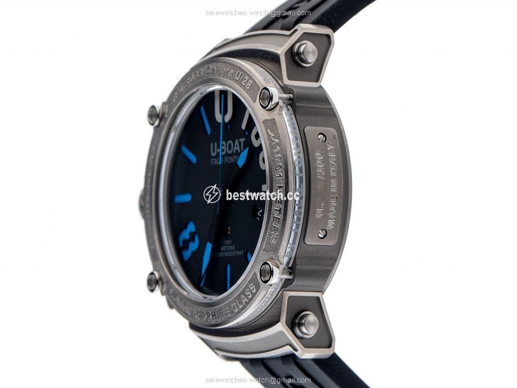 IMG_9085 U-Boat U-1001 Mens watch Unisex Automatic Titanium 8038 Replica 2