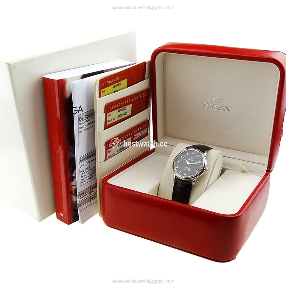 IMG_9085 Omega De Ville Prestige Mens watch Unisex Automatic Steel 4800.50.01 Replica 2