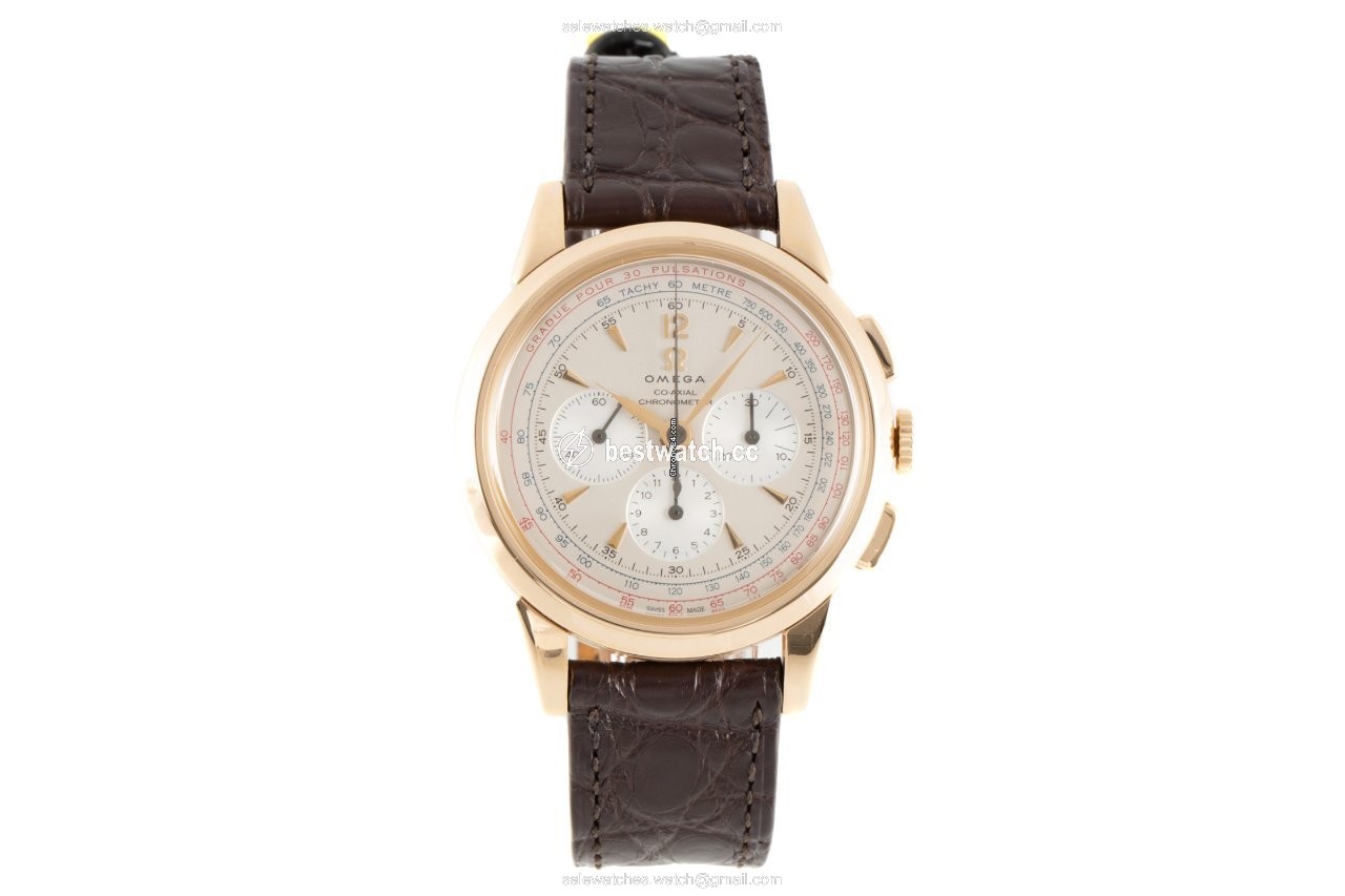 IMG_9085 Omega Museum Mens watch Unisex Manual winding Red gold 516.53.39.50.02.001 Replica 2