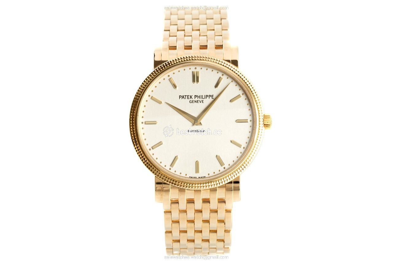 Patek Philippe Calatrava Mens watch Unisex Manual winding Yellow gold 5120 1J-001 Replica 2