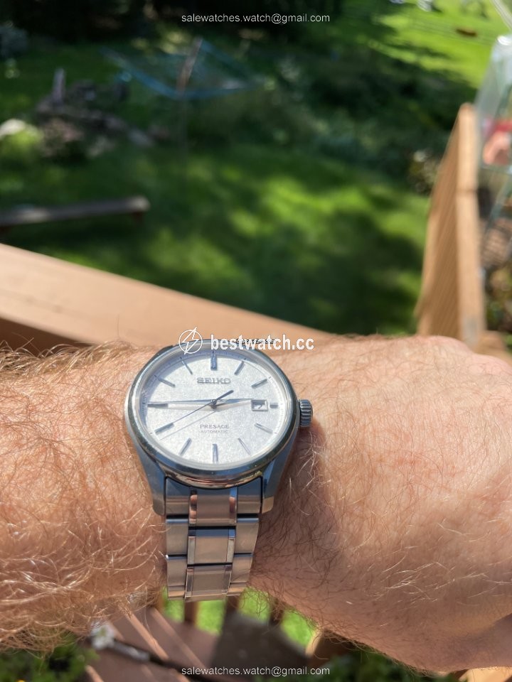 IMG_9085 Seiko Presage Mens watch Unisex Automatic Titanium SARX055 Replica 2
