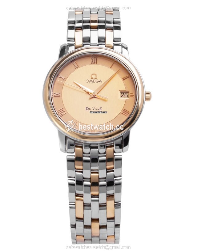Omega De Ville Prestige Mens watch Unisex Quartz Steel 4310.12.00 Replica 2