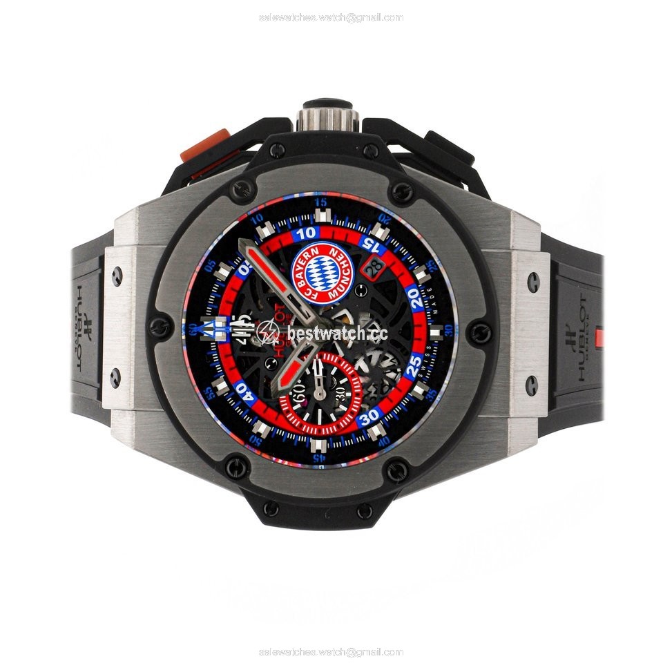 IMG_9085 Hublot King Power Mens watch Unisex Automatic Titanium 716.NX.1129.RX.BYM12 Replica 2