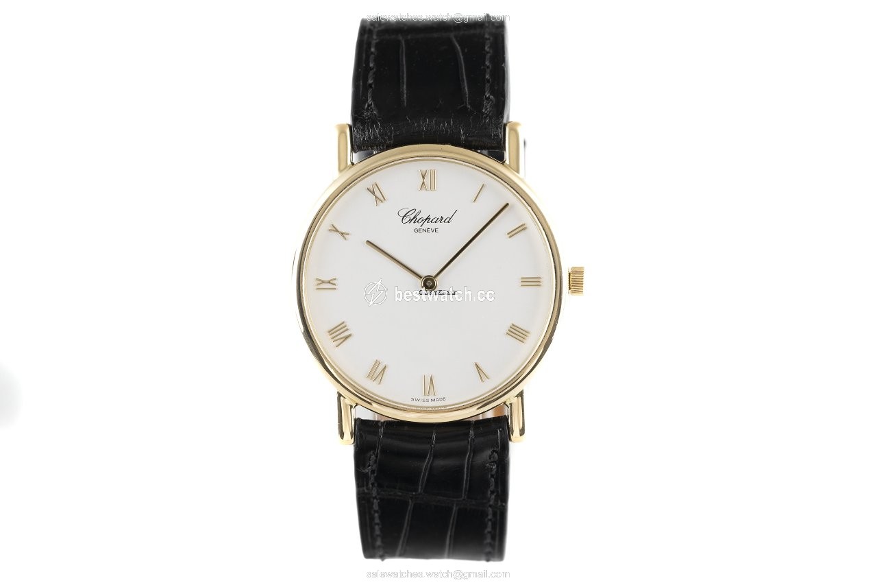 IMG_9085 Chopard Classic Mens watch Unisex Manual winding Yellow gold 16 3154 Replica 2