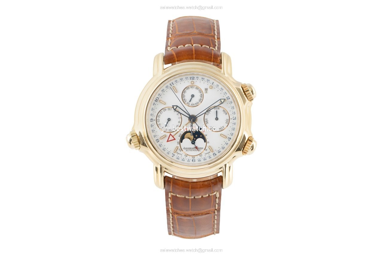 Jaeger-LeCoultre Mens watch Unisex Automatic Yellow gold 180.1.99 Replica 2