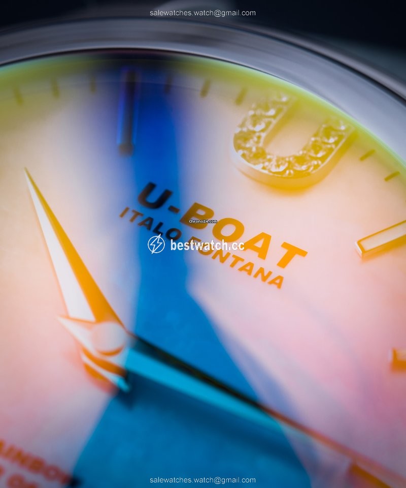 IMG_9085 U-Boat Womens watch Quartz Steel 8474 Replica 2