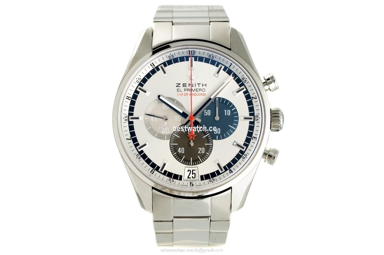 IMG_9085 Zenith El Primero Chronograph Mens watch Unisex Automatic Steel 03.2041.4052 Replica 2