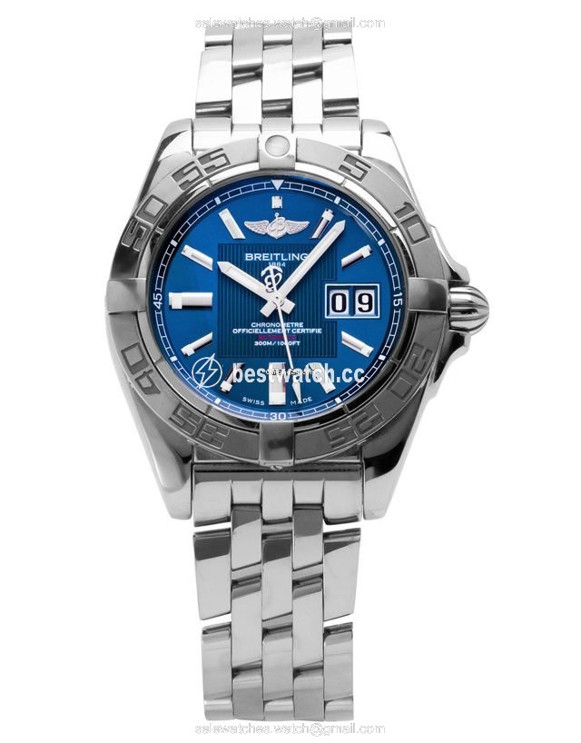 IMG_9085 Breitling Galactic 41 Mens watch Unisex Automatic Steel A49350L2.C806.366A Replica 2