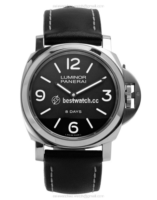 IMG_9085 Panerai Luminor Base 8 Days Mens watch Unisex Manual winding Steel PAM00560 Replica 2