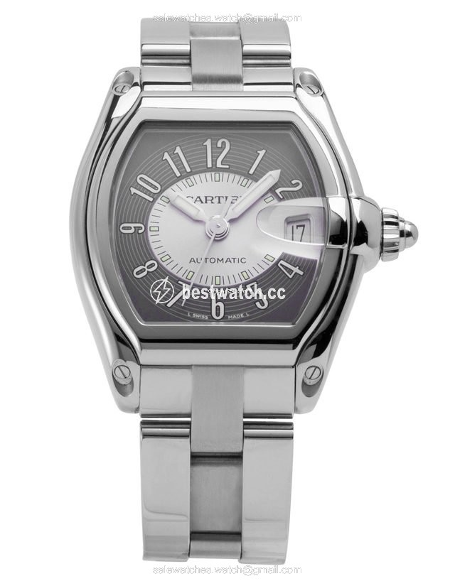 Cartier Roadster Mens watch Unisex Automatic Steel W62001V3 2510 Replica 2