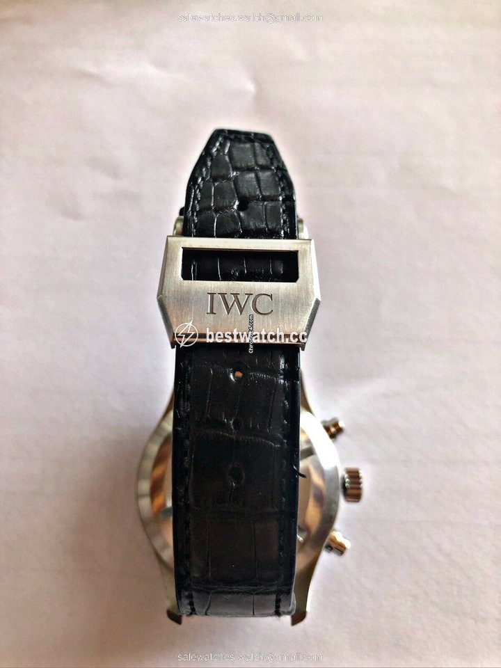 IMG_9085 IWC Pilot Chronograph Mens watch Unisex Automatic Steel IW3777 Replica 2