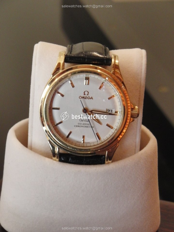 IMG_9085 Omega De Ville Co-Axial Mens watch Unisex Automatic Yellow gold 4631.31.31 Replica 2