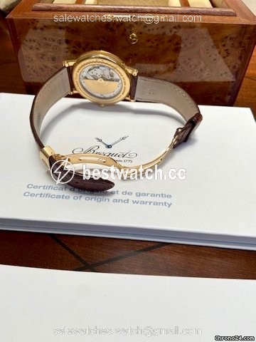 Breguet Classique Mens watch Unisex Automatic Yellow gold 7137BA 11 9V6 Replica 2