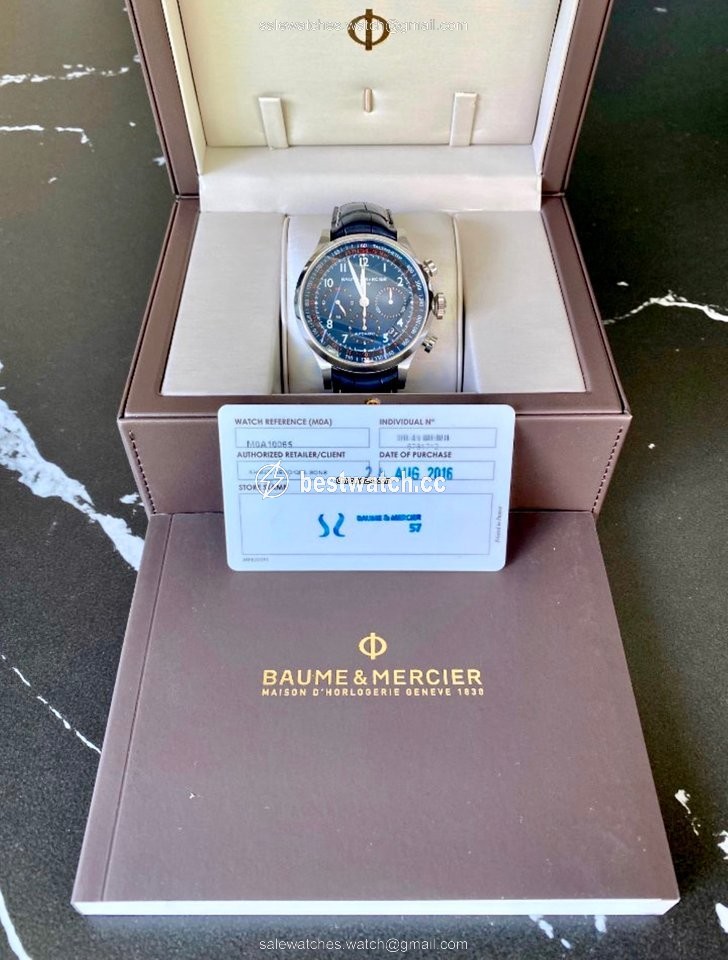 IMG_9085 Baume & Mercier Capeland Mens watch Unisex Automatic Steel 10065 Replica 2