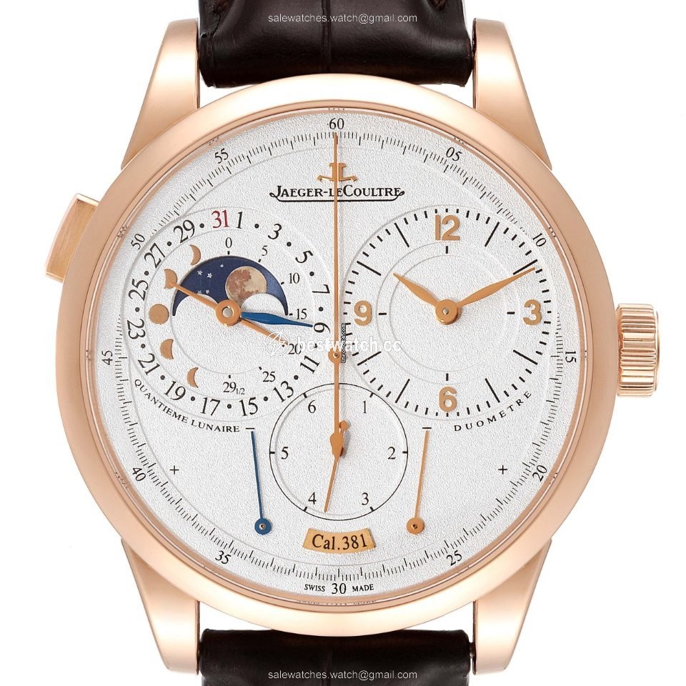 IMG_9085 Jaeger-LeCoultre Duometre Mens watch Unisex Manual winding Rose gold Q6042421 Replica 2