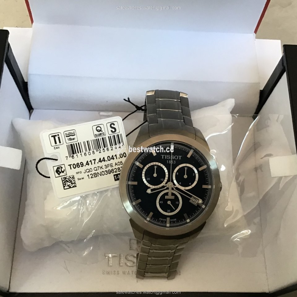 Tissot Mens watch Unisex Titanium T069.417.44.041.00 Replica 2