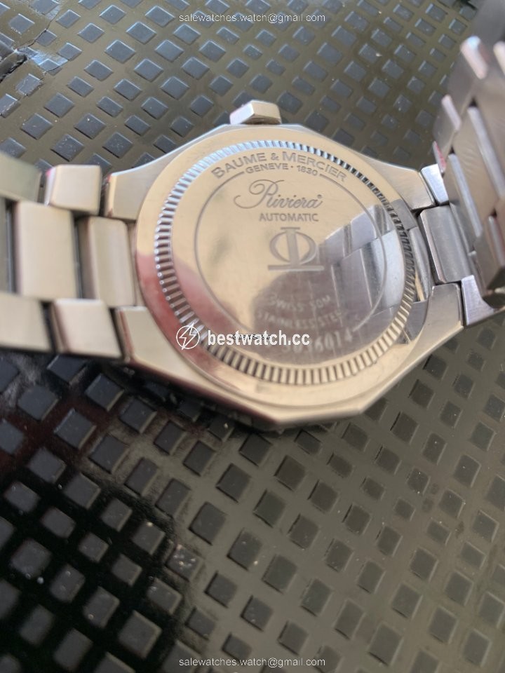 IMG_9085 Baume & Mercier Riviera Mens watch Unisex Automatic 5036014 Replica 2