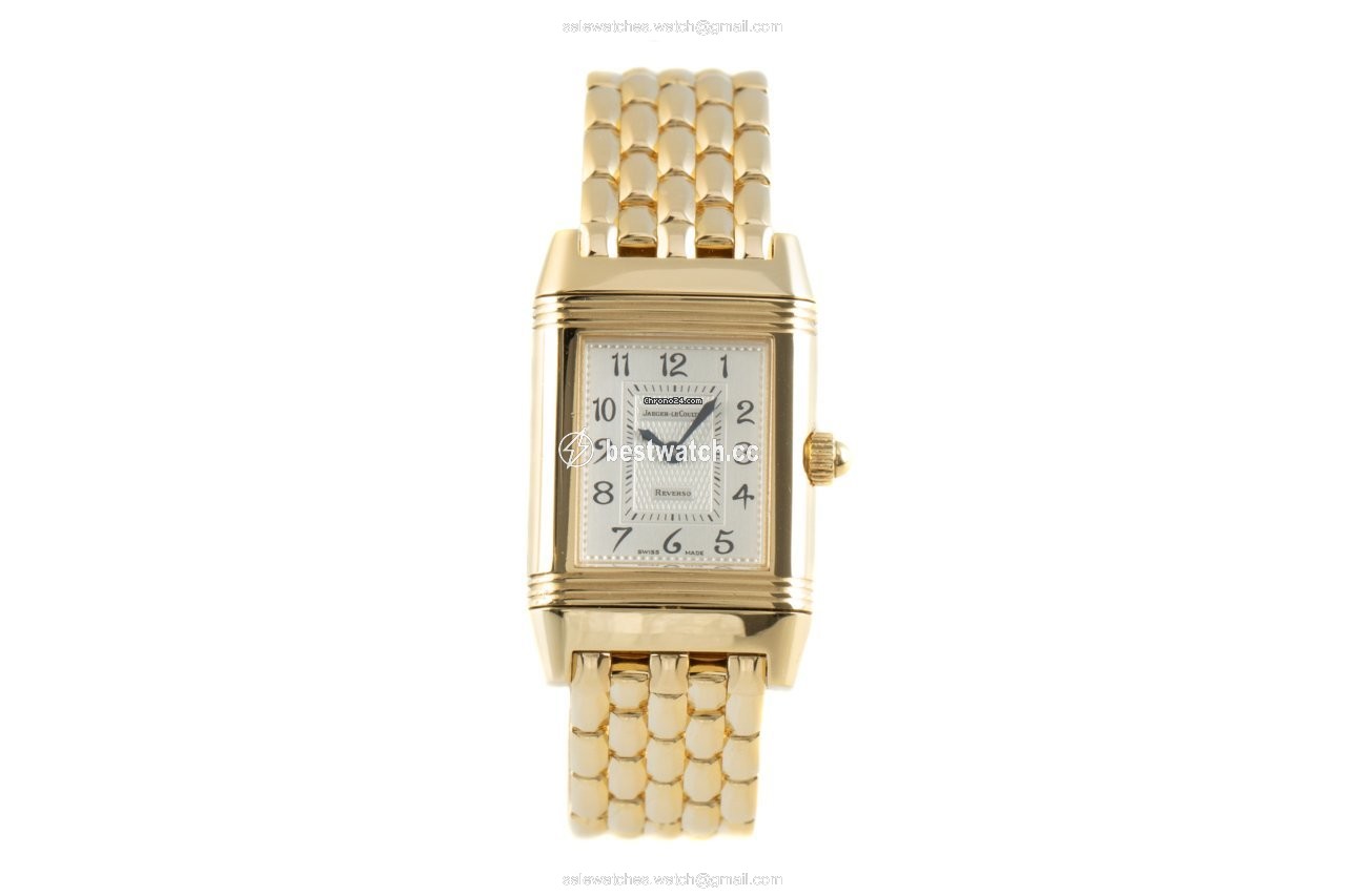 Jaeger-LeCoultre Reverso Duetto Womens watch Manual winding Yellow gold 266.1.44 Replica 2