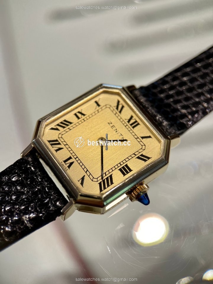 IMG_9085 Zenith Womens watch Manual winding Yellow gold 02797508 Replica 2
