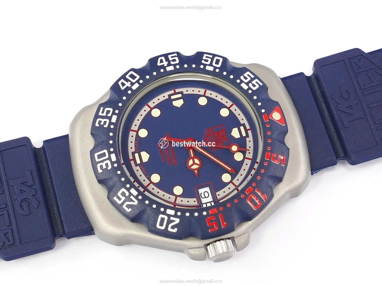 IMG_9085 TAG Heuer Formula 1 Quartz Mens watch Unisex Quartz Steel 370.513 Replica 2