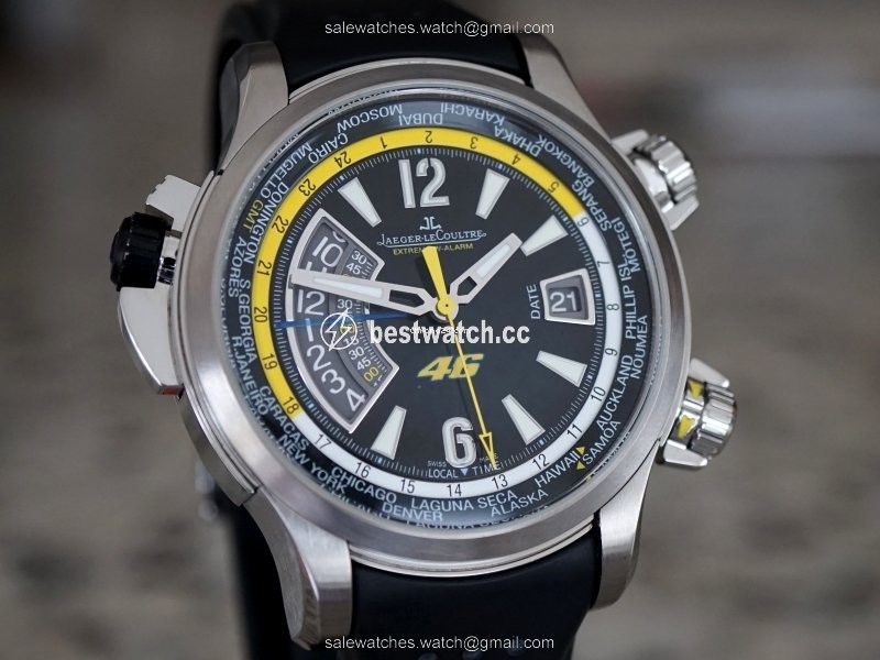 IMG_9085 Jaeger-LeCoultre Master Compressor Extreme W-Alarm Mens watch Unisex Automatic Titanium 150.T.42 Replica 2