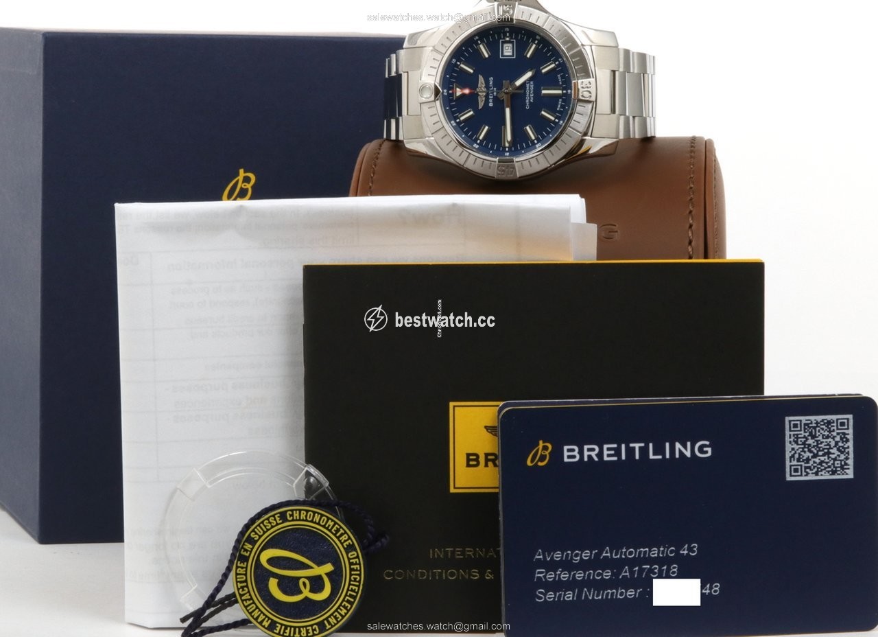 IMG_9085 Breitling Avenger Mens watch Unisex Automatic Steel A17318101C1A1 Replica 2