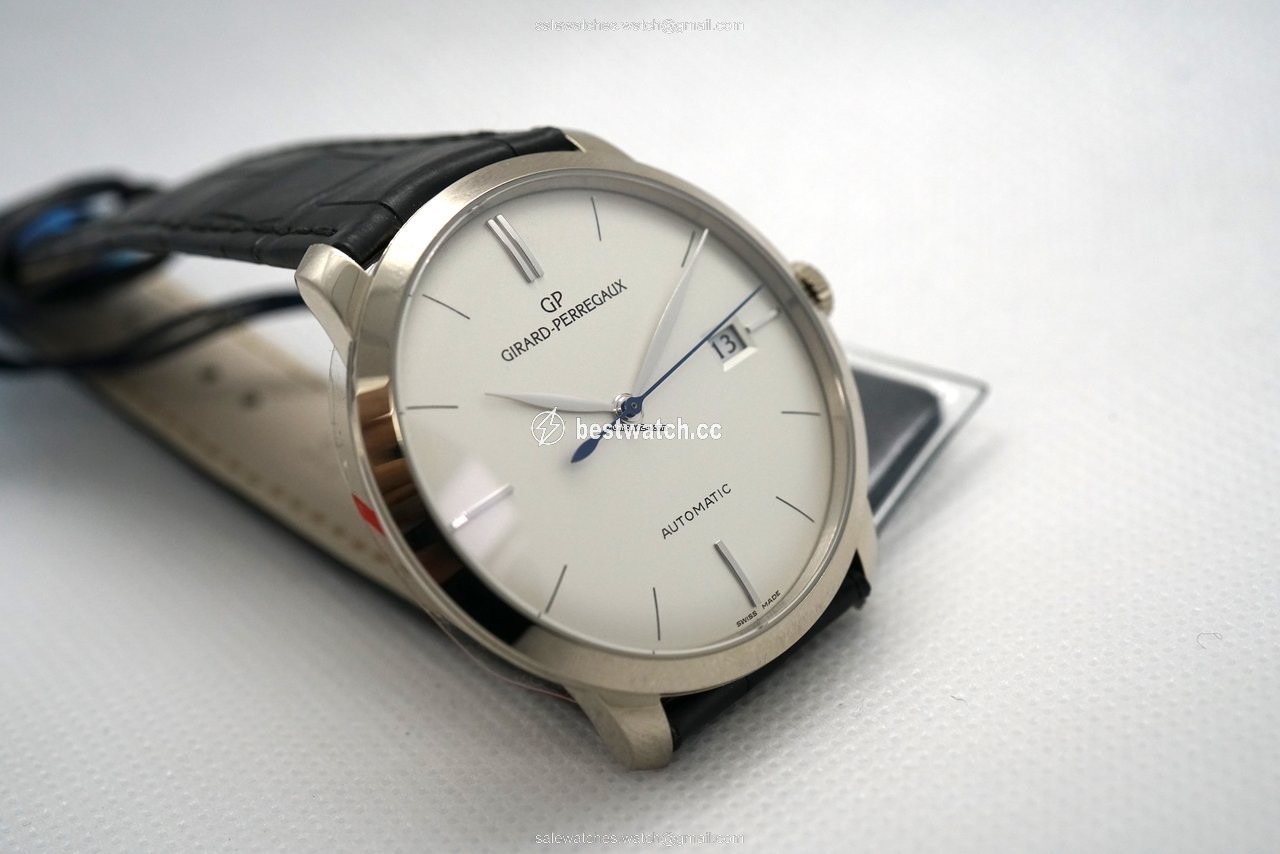 IMG_9085 Girard Perregaux 1966 Mens watch Unisex Automatic White gold 49525-53-131-bk6a Replica 2