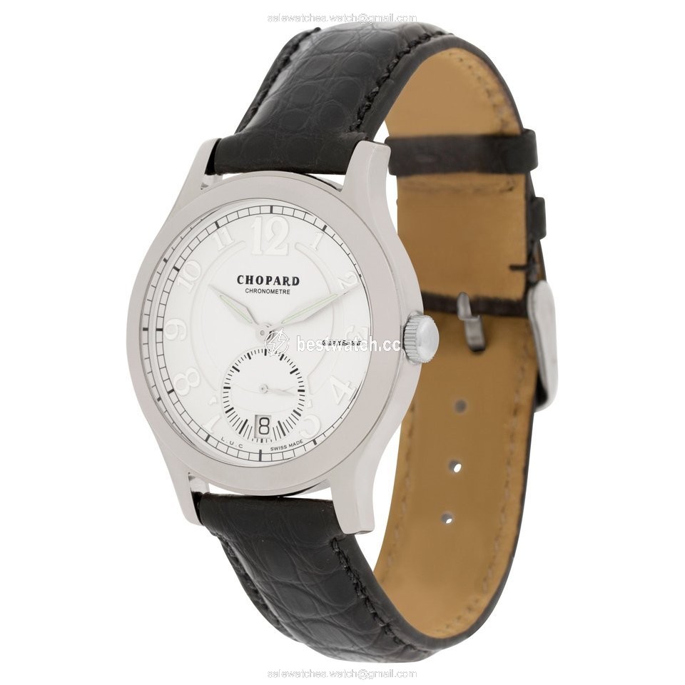 IMG_9085 Chopard L.U.C Mens watch Unisex Automatic White gold 1875 Replica 2